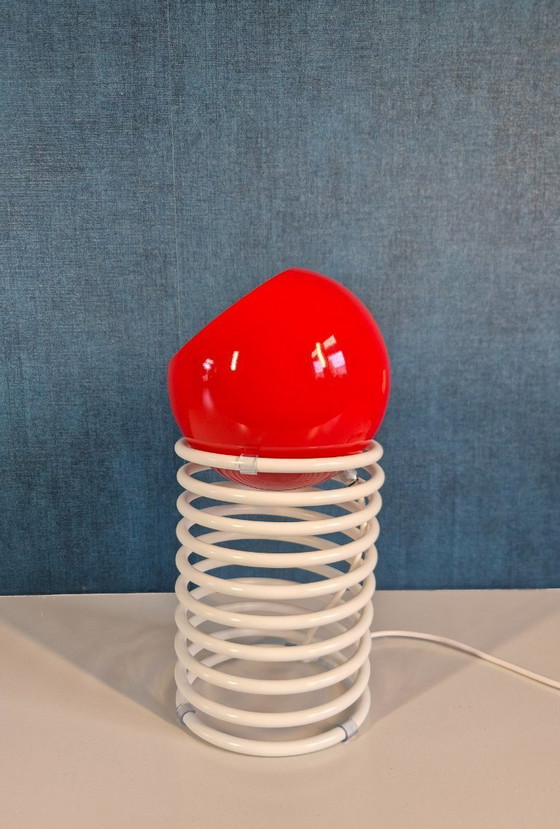 Image 1 of Vintage table lamp - Space Age spiral - 1970s