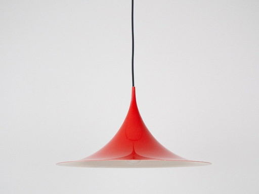 Deense vintage hanglamp Semi van Bonderup en Thorup, 1968
