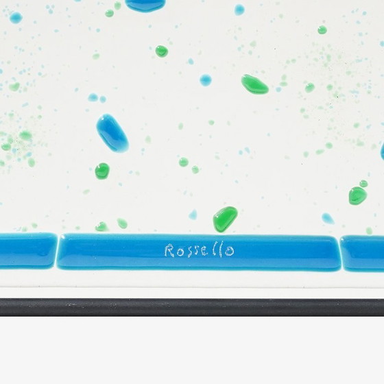 Image 1 of Mario Rossello, Glasfusionsarbeit für Studio Casarini Savona, 1990er Jahre