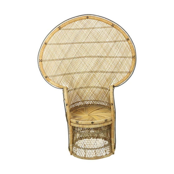 Image 1 of Silla Pavo Real Ratán Silla Emanuelle XL