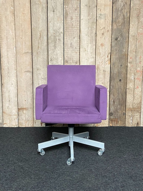 Fauteuil Lensvelt AVL en tissu violet – Metal (photo 5 of 8)