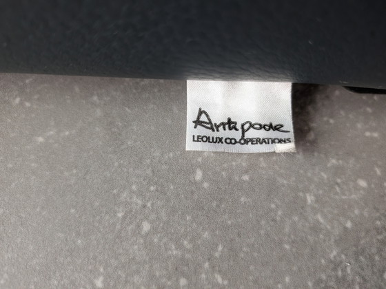 Image 1 of Divano di design Leolux Antipode - Pelle blu scuro - Condizioni eccellenti