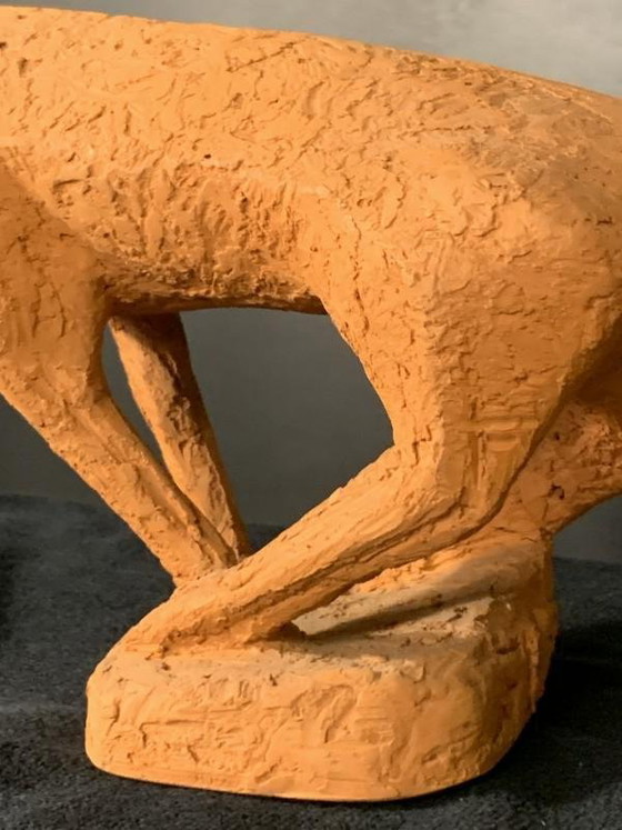 Sculpture animale cheval en terre cuite de Mario Peruggini, années 1960 – Ceramic, Mid Century Modern (photo 10 of 14)