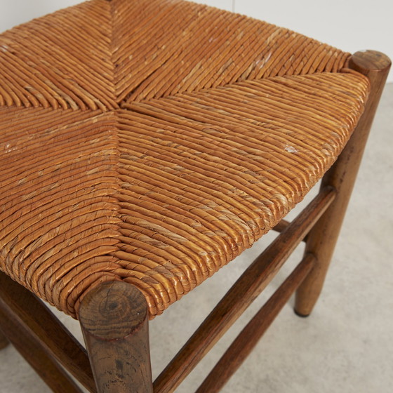 Image 1 of Charlotte Perriand Bauche Nr. 19 Stühle, Frankreich, 1950er Jahre