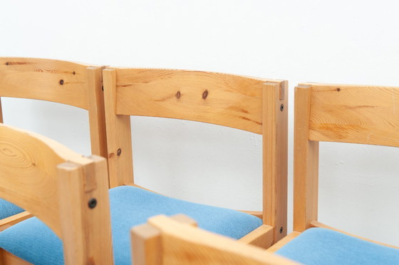 Image 1 of 6x dänische Esszimmerstühle aus Kiefer 