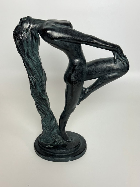 Image 1 of Sculpture 'Sultry Awakening' Designed by Klara Sever for Austin Productions, USA 1970s.