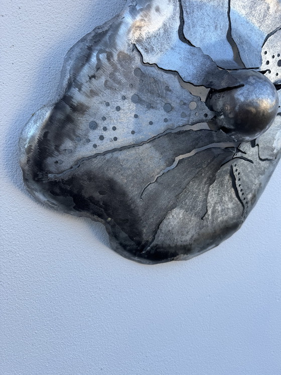 Image 1 of Handcrafted wrought iron wall sculpture