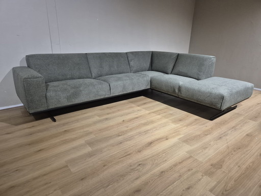 Montel Caesar - Corner sofa - NEW - Green - Gray - Fabric