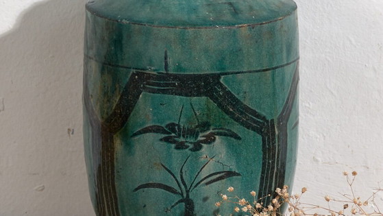 Vase antique couleur jade (c.1820) #29 (photo 3 of 40)