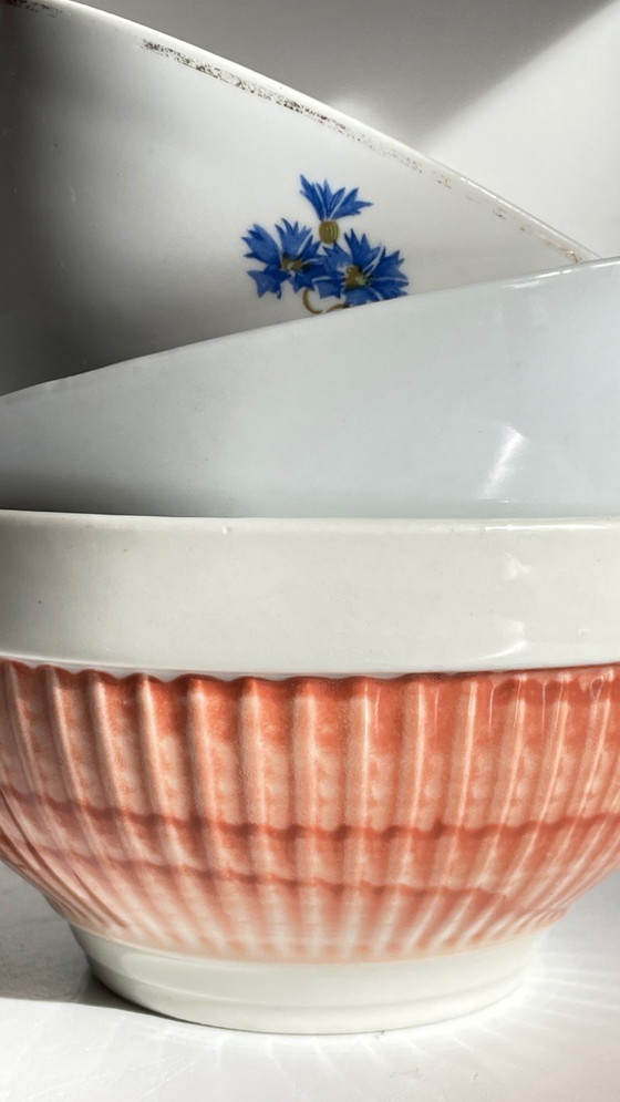 Image 1 of Vintage Ceramic Blueberry Bowls