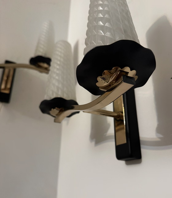 Image 1 of Apliques de pared Arlus de la década de 1960.