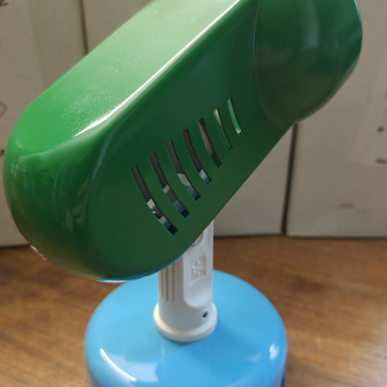 Image 1 of Set di 4 faretti da parete/soffitto vintage anni '80 in stile postmoderno Memphis – NUOVI nella scatola – Montyac