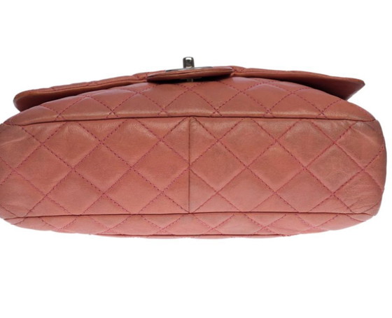 Image 1 of Borsa CHANEL Timeless/Classique in cuoio rosa - 100658