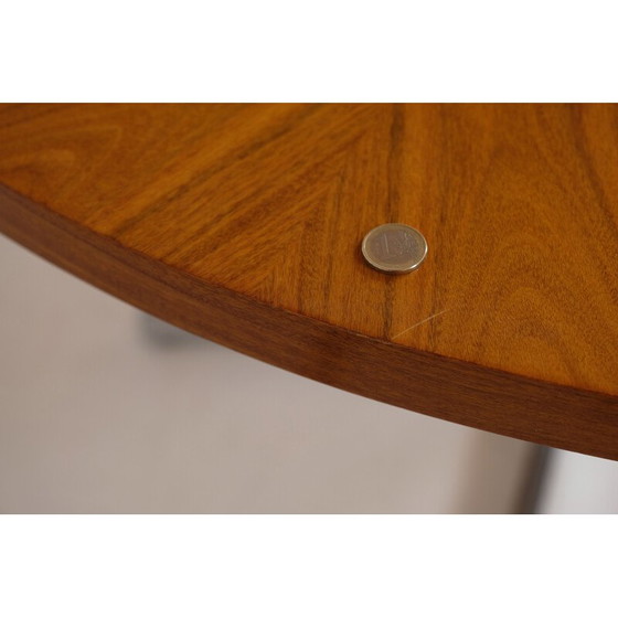 Image 1 of Round vintage dining table for 6 people, rosewood by Kondor Mobel Perfektion, 1970