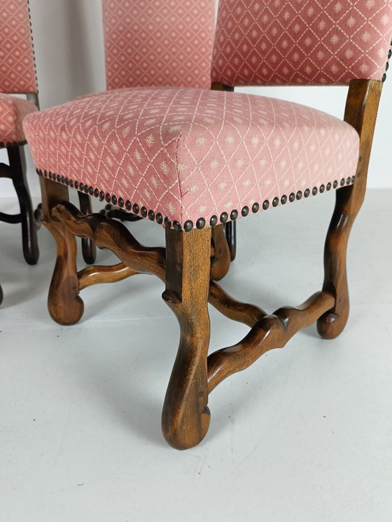 Image 1 of Sedie da pranzo Os De Mouton in faggio (set di 4)