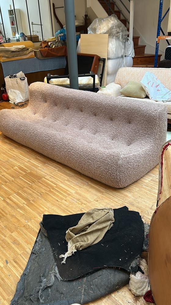 Image 1 of Banquette mousse vintage renovée