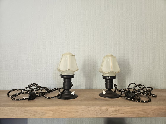 Image 1 of Bellissime lampade art déco, in perfette condizioni!