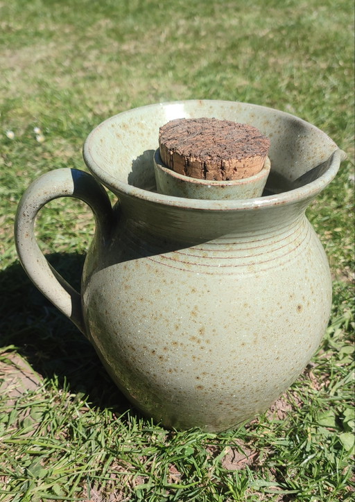 Handgemaakte waterkoelerkan, La Draille Pottery (Anduze)