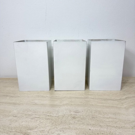 Image 1 of Set of 3 vintage Raak wall / ceiling lamps minimalist design , 1970s