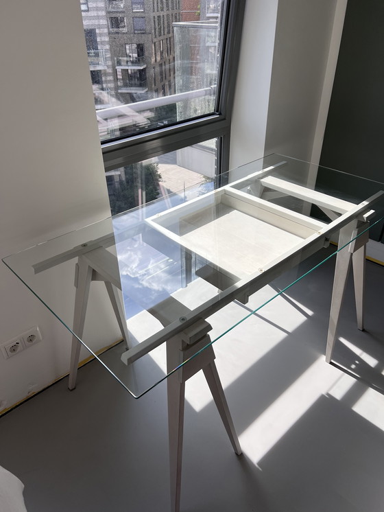 Image 1 of Design House Stockholm – Arco Bürotür Chuck Mack – Wit/Glas