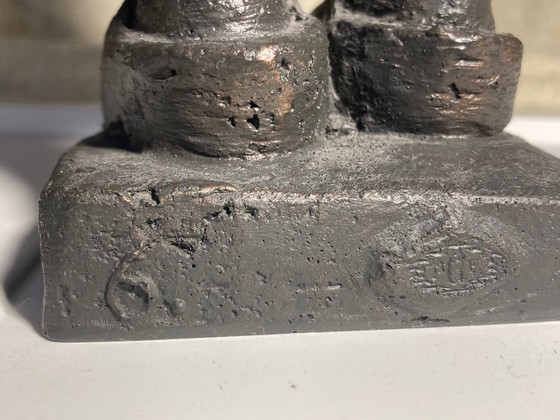 Image 1 of Sculptuur Geert Kunen Beeld "Meisje" nr. 6