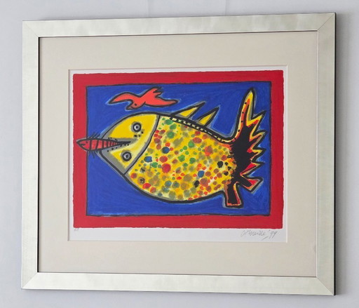 Corneille - Poisson Joyeux - E.A - 1999 - Signé à la main