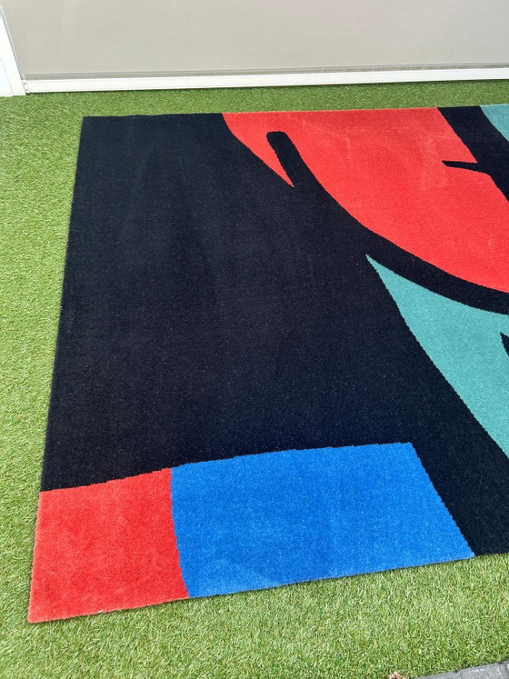 Super Beautiful Wool Floor Carpet – Decorative Objects, Vintage (photo 10 of 12)