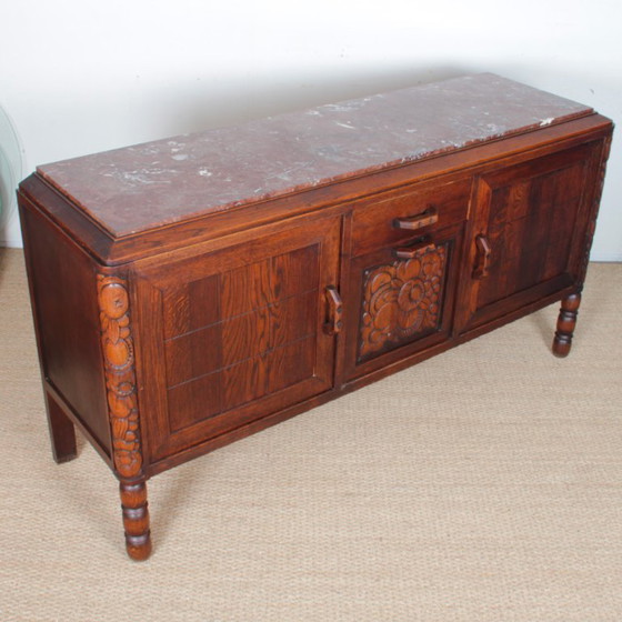 Sideboard im Art-Deco-Stil, französische Fertigung aus den 1930er Jahren – Highboards, Wood (photo 6 of 10)