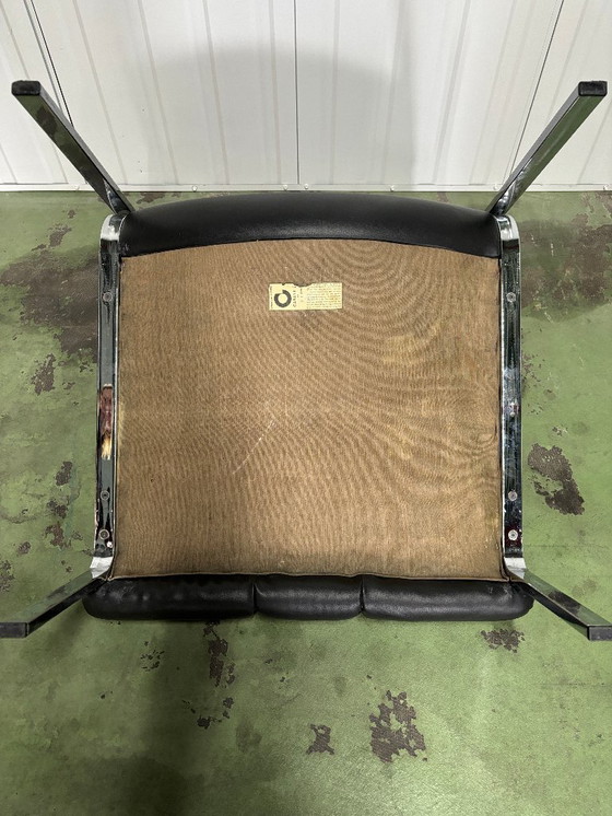 Image 1 of Leather Lounge Chair by Hans Eichenberger for Girsberger, 1960