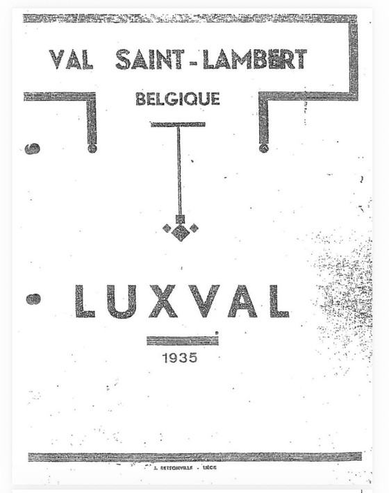 Image 1 of Val Saint Lambert – “Ronald” Vase | Art Deco  | 1935 