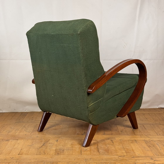 Image 1 of Paar tschechoslowakische Art-Deco-Sessel von František Jirák (1960er Jahre)