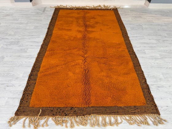 Traditional Orange Natural Wool Rug 1.5/2.5 m, Aime Té, Rugs & carpets, Beige (photo 6 of 7)