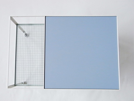 Image 1 of Carrello bar disegnato da Herbert Hirche per Holzäpfel, Germania, anni '50.