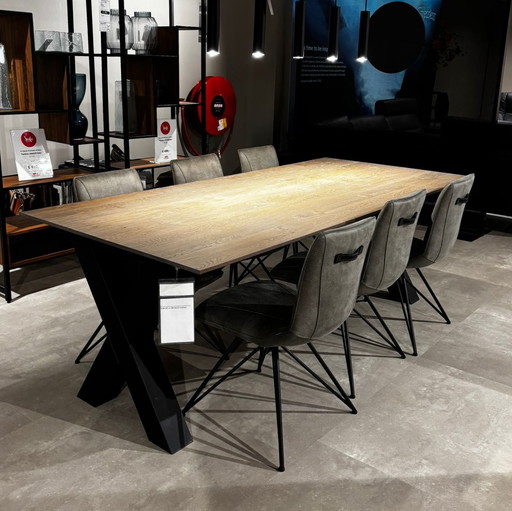 Table de salle à manger BKS Furniture Back - 220x100