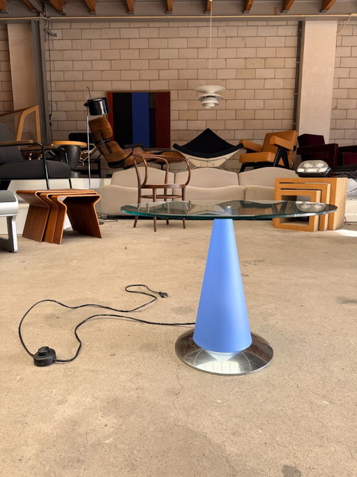 Mesa auxiliar/lámpara Birillo, Parisotto for Fontana Arte