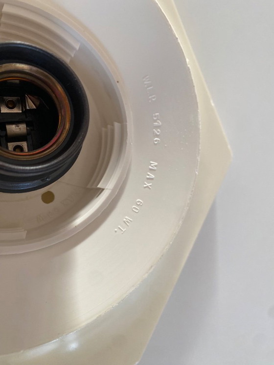 Image 1 of Vintage W.L.R. Hexagon - Ceiling lamp - Wall lamp