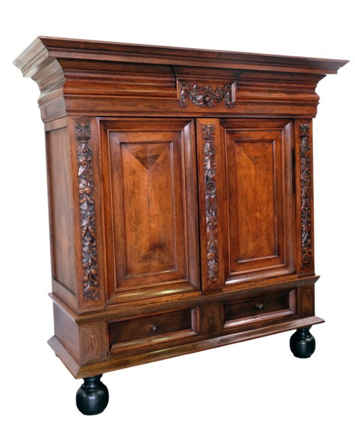 Fine Dutch Barok Cabinet, 1680-1700. Prachtig Hollandse kast uit de Barok