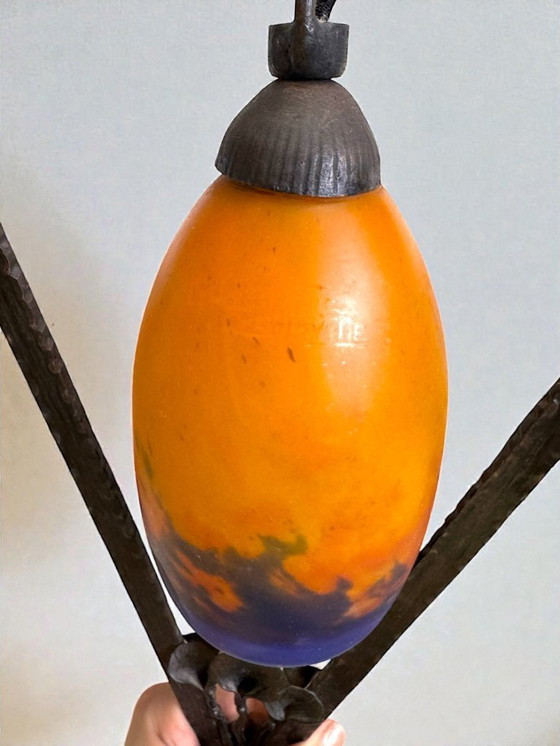 Image 1 of LAMP VAN MULLER BROTHERS, LUNÉVILLE - GESIGNEERD EXEMPLAAR, JAREN 1920