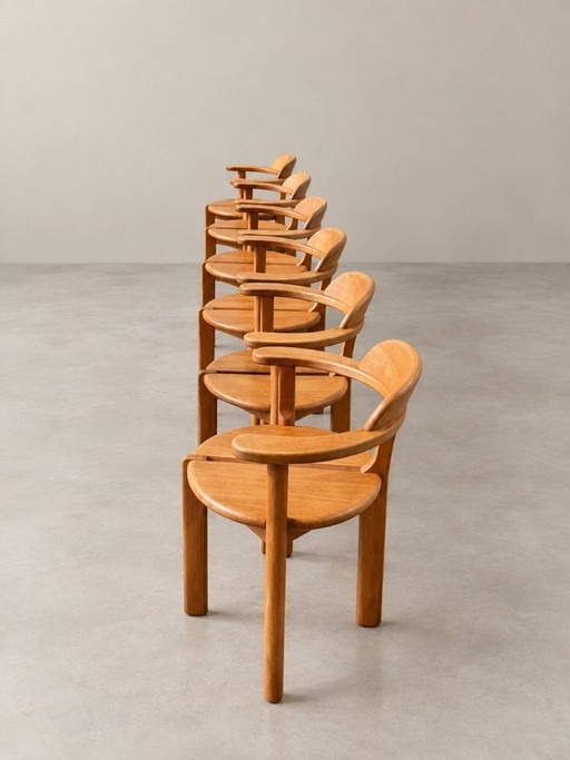 6 x Brahlstorf Design Chairs, 1970s