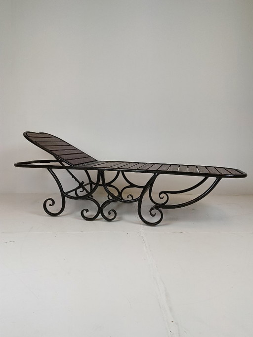 Klassisches italienisches Tagesbett – ligbed tuin, Wood (photo 2 of 11)