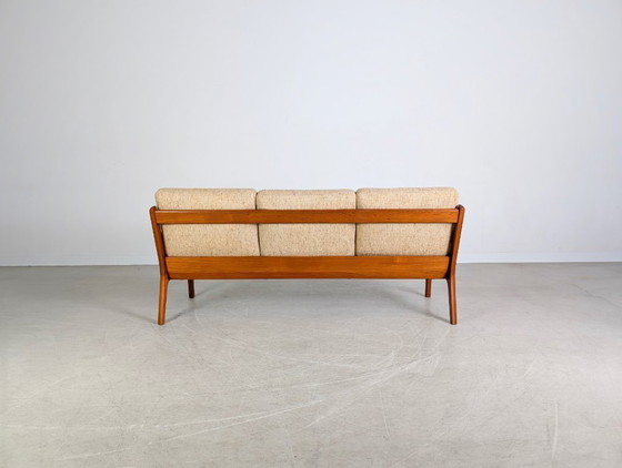 Image 1 of Midcentury sofa France & Søn Couch Ole Wanscher three-seater teak2