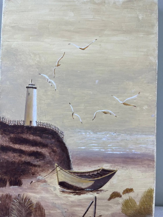 Quadro "Seaside" – Dipinti e disegni, Canvas (photo 2 of 9)