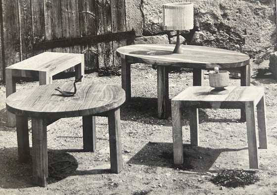 Salontafel "Artisans & Paysans de Lozère" van Jean Touret, 1950 – Artisans et Paysans de Lozère, Wood (photo 5 of 6)