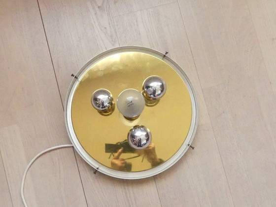 Kaiser Ceiling Light Plafonier Sconce Smoked Glass Brass – Kaiser Leuchten (photo 16 of 18)