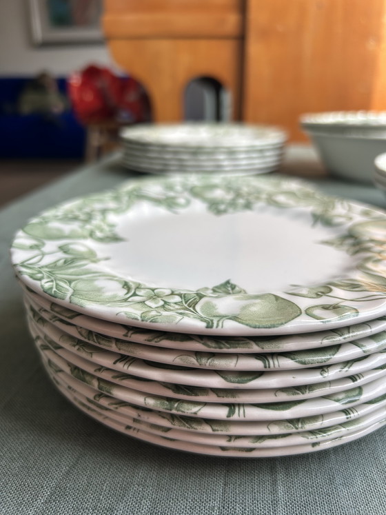 Image 1 of Bellissimo servizio da tavola Wood & Sons da 27 pezzi - Frutta Verde