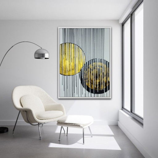 Composition abstraite XXL de Natia Antadze