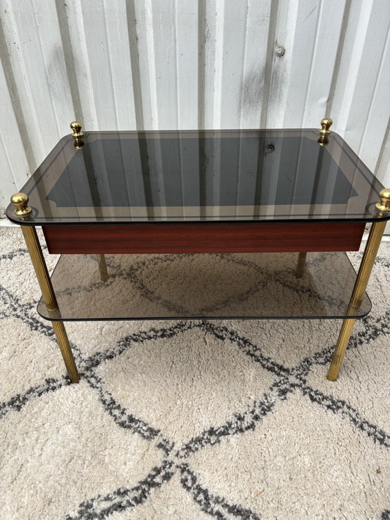 Image 1 of Vintage Hollywood Jaren 60 salontafel