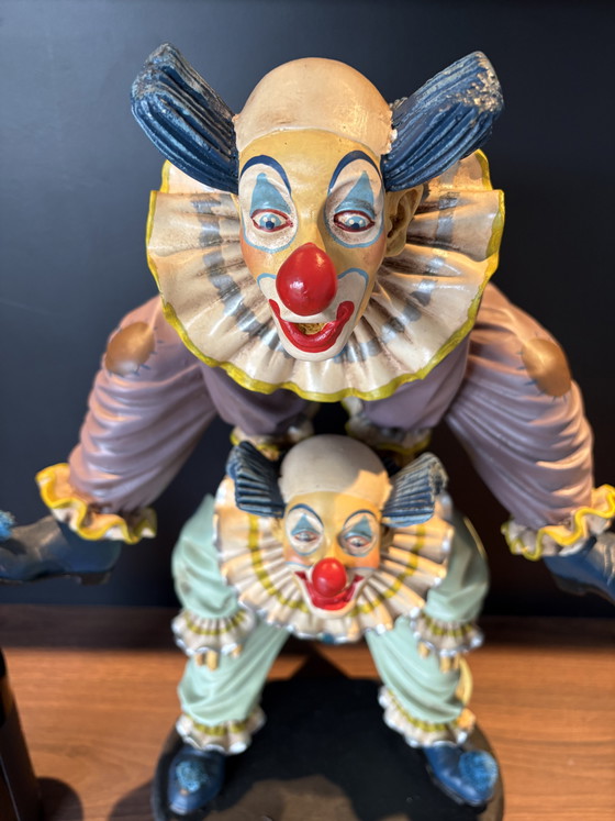 Image 1 of Vintage Clown Statue 1990s (Design Jun Asilo)