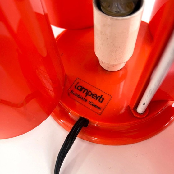 Coral Flower Table Lamp by Studio D.A. for Lamperti, 1970s – Plastic (photo 10 of 12)