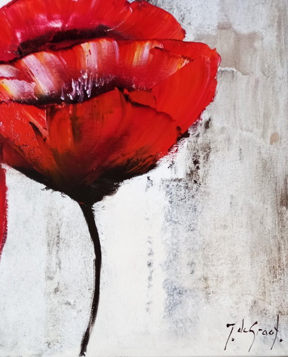 Image 1 of Jochem de Graaf, Diptych Poppies
